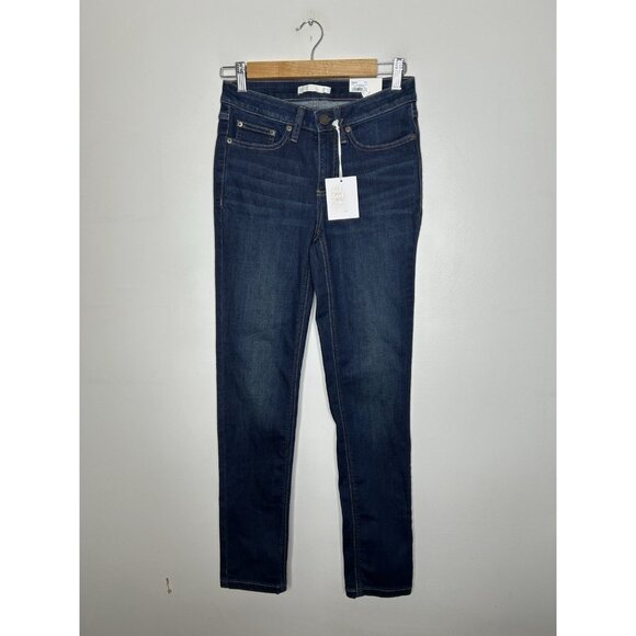 Lauren Conrad Skinny Jeans Mid Rise Feel Good Stretch New With Tags Size 4 NWT - Picture 1 of 9